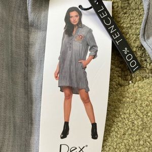 DEX Denim Dress with pockets!!!